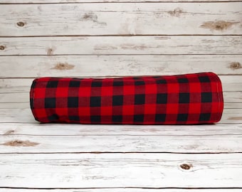 Ready to Ship Christmas plaid Hedgehog Rat Guinea Pig Fleece Snuggle Tunnel Small Critter