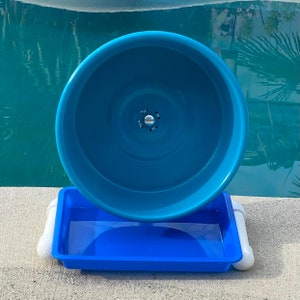 Ready to Ship Hedgehog Silent Exercise wheel Rat Pocket Small Pet Different Colors Available Come with Free Litter Tray Pan image 3