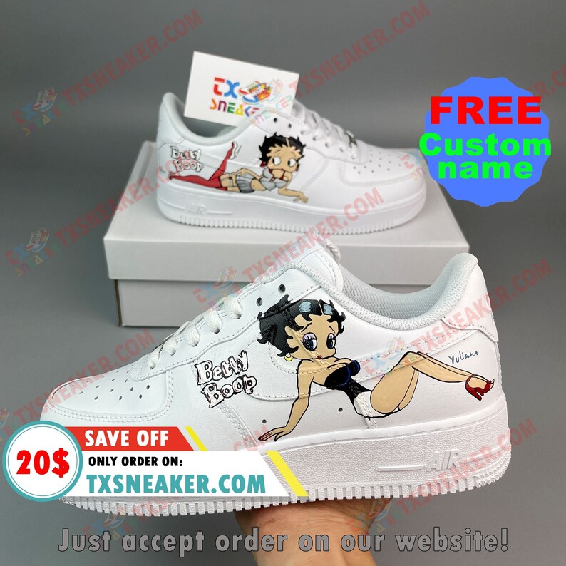 betty boop air force 1