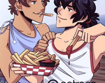 Print: Klance French Fry Date