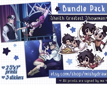 Art Bundle - Sheith Greatest Showman AU