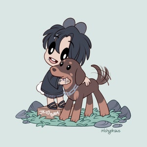 Print: Jungkook and Bam
