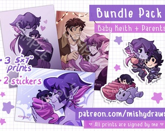 Art Bundle - Baby Keith + Parents