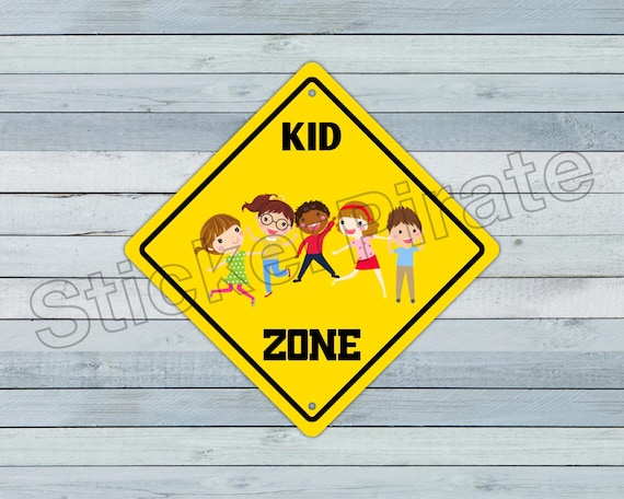 Chemistry Zone Funny Novelty Crossing Sign