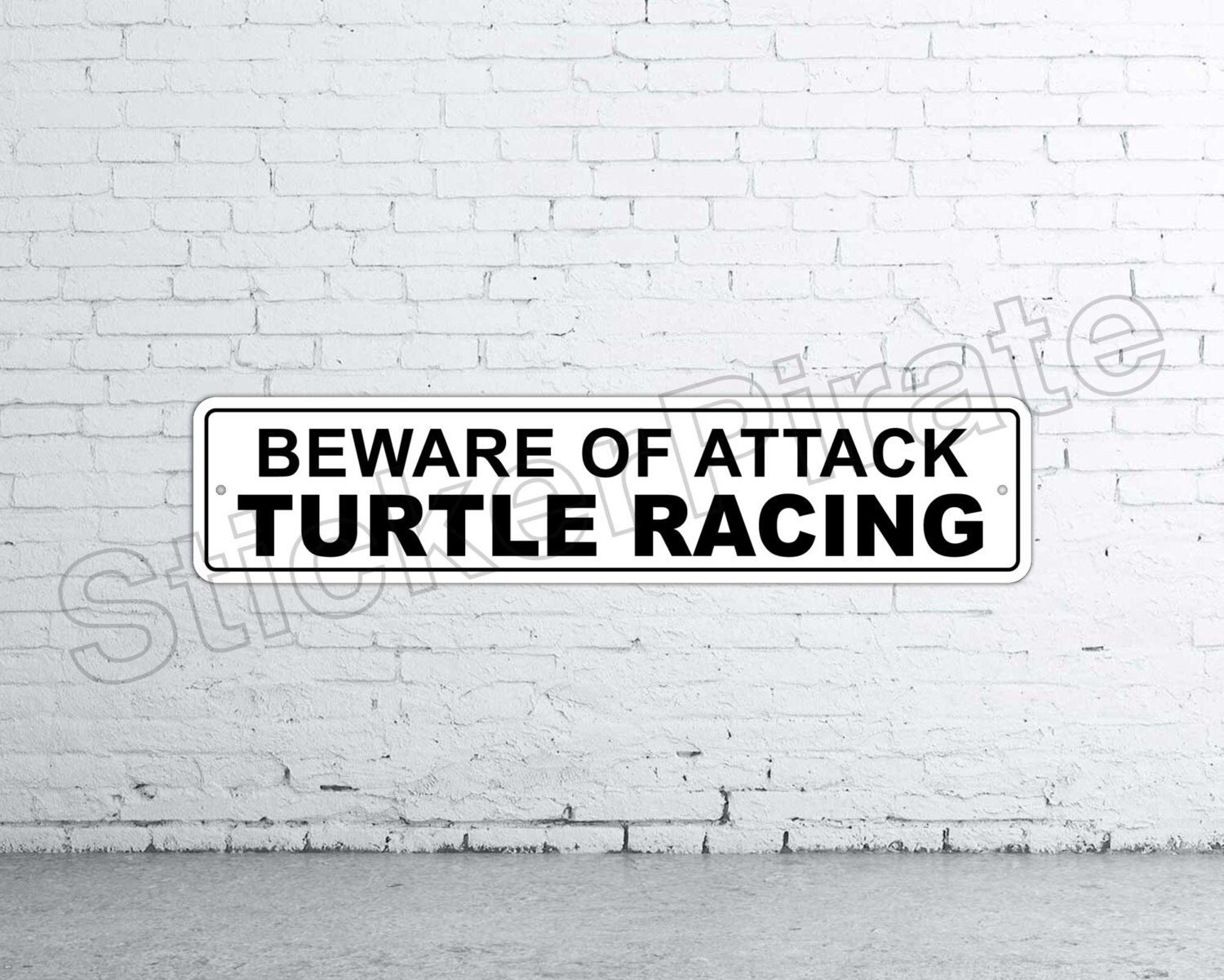 Beware of Attack Turtle Racing 4