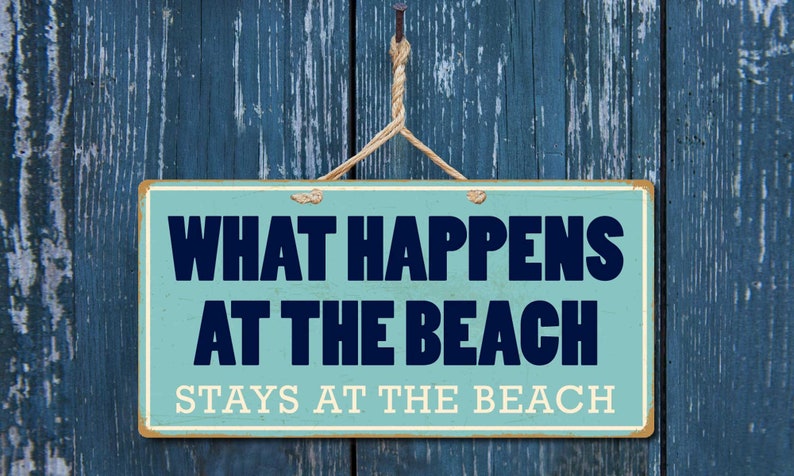 1099HS What Happens On The Patio Stays On The Patio 5x10 Aluminum Hanging Novelty Sign 1099HS What Happens On The Patio Stays On The Patio 5x10 Aluminum Hanging Novelty Sign