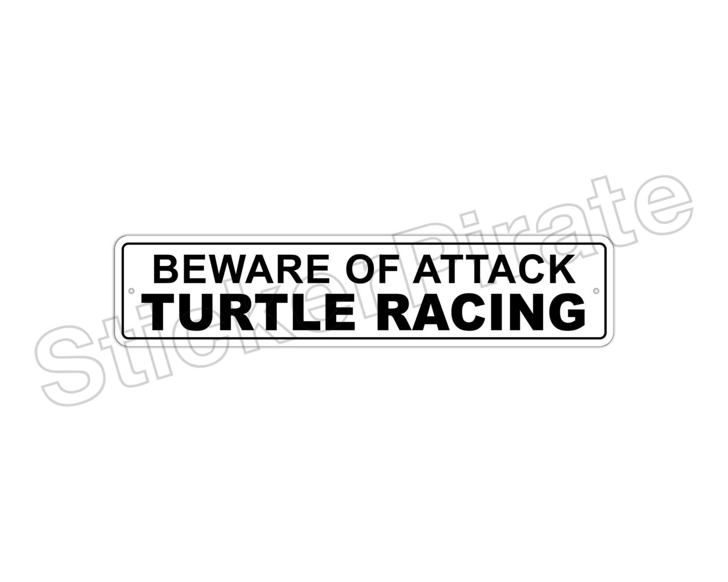Beware of Attack Turtle Racing 4