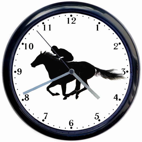 Horse Clock Etsy UK