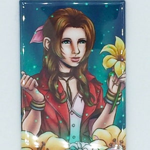 Aerith Final Fantasy Magnet (2x3&#39;&#39;)