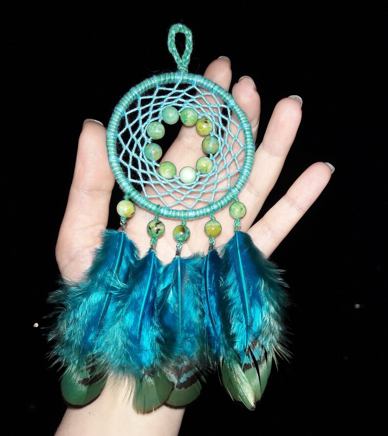 New Mini Dreamcatcher keychain for car Mini Dream catcher Etsy