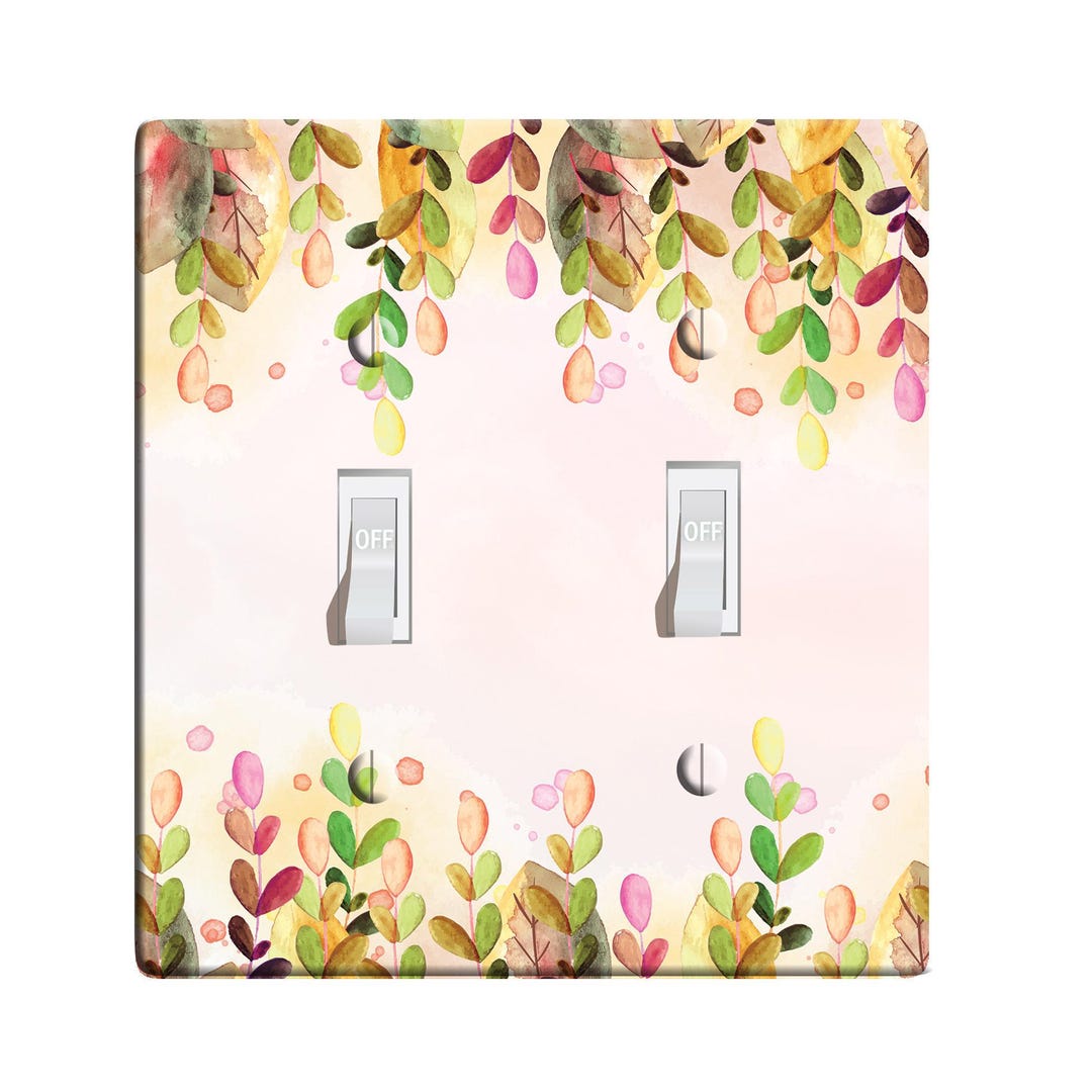 Embossi Printed Maxi Metal Watercolor Leaves Embossed Textured Photo ...