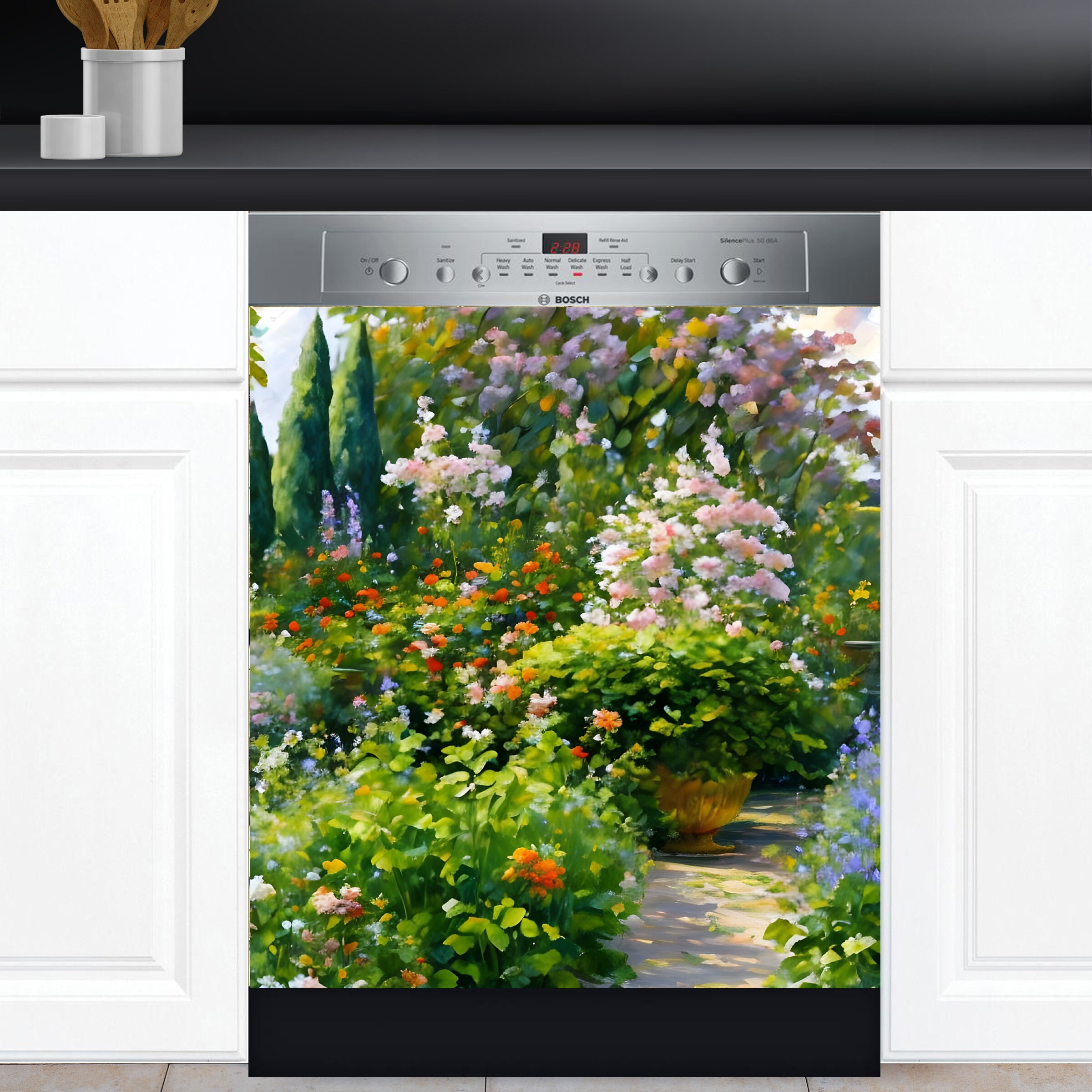 DISH// 2024 「GARDEN」 random sticker silver-raised-planter-boxes-