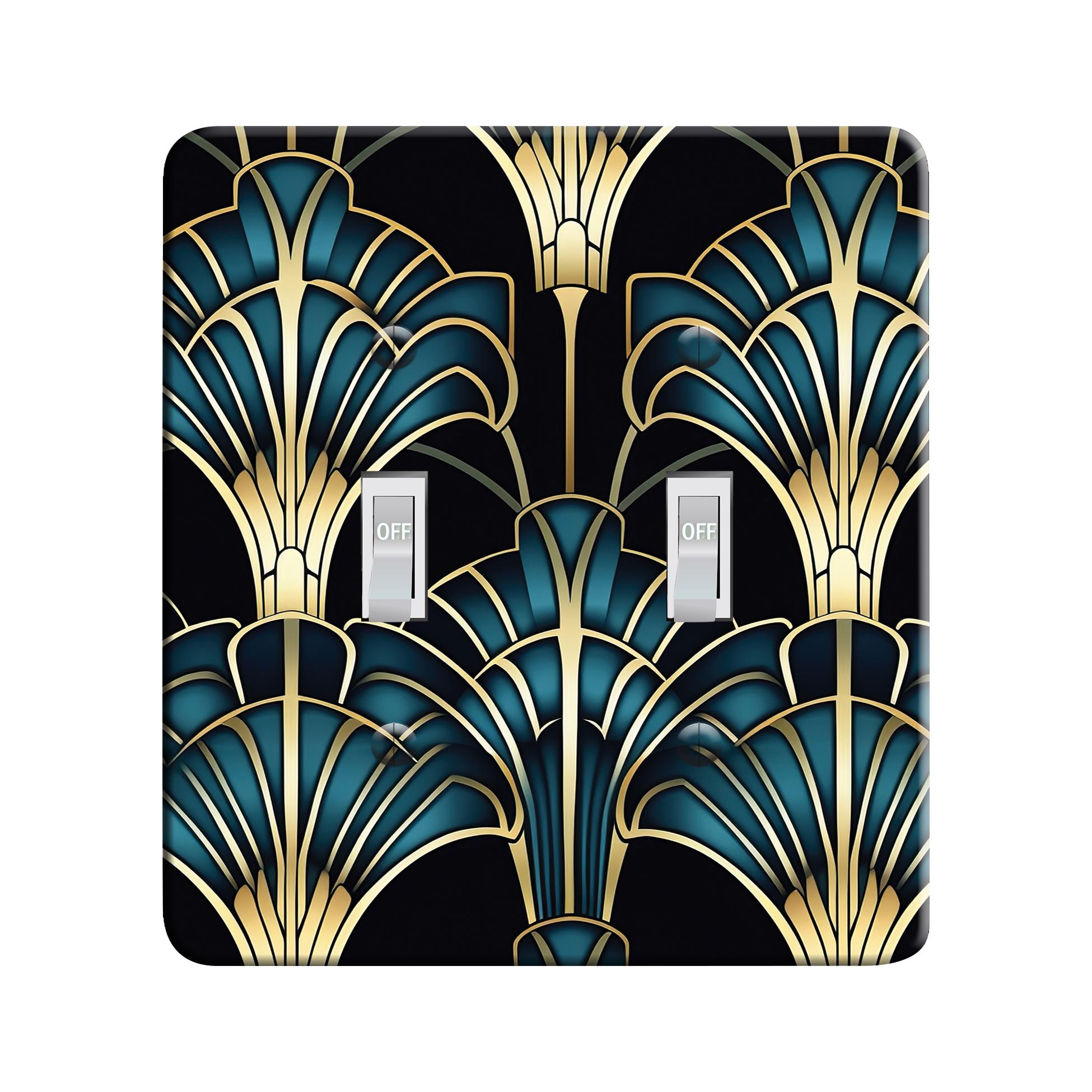 Art Deco Switch Platesnull