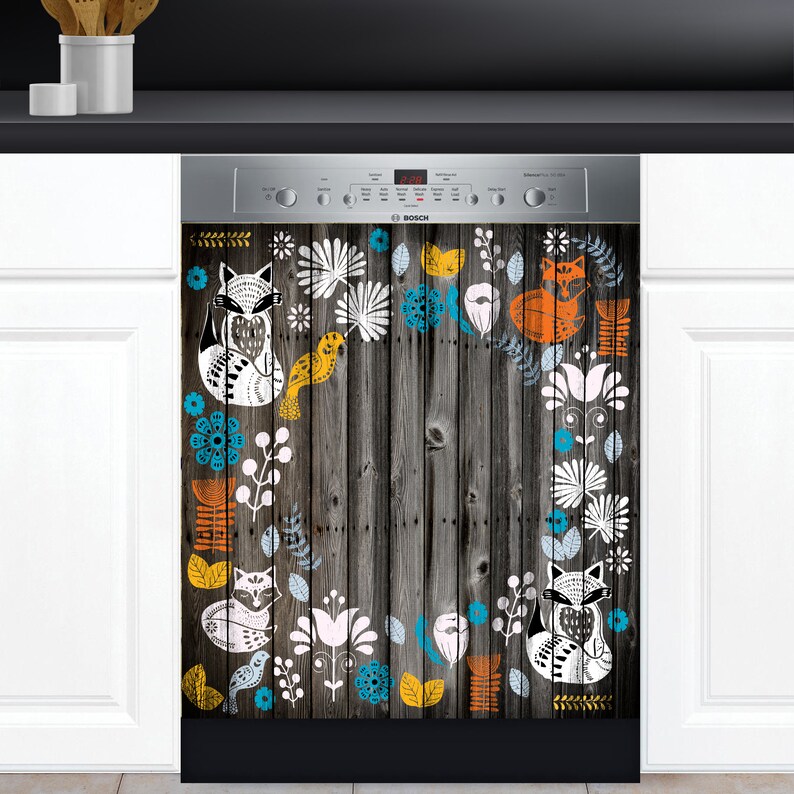 Dishwasher Cover Choose or Vinyl Decal Sticker Etsy