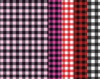 Embossi printboard -  buffalo plaid 6001-6005 - 12"x20" 1/8" mdf for glowforge / laser cutting crafts