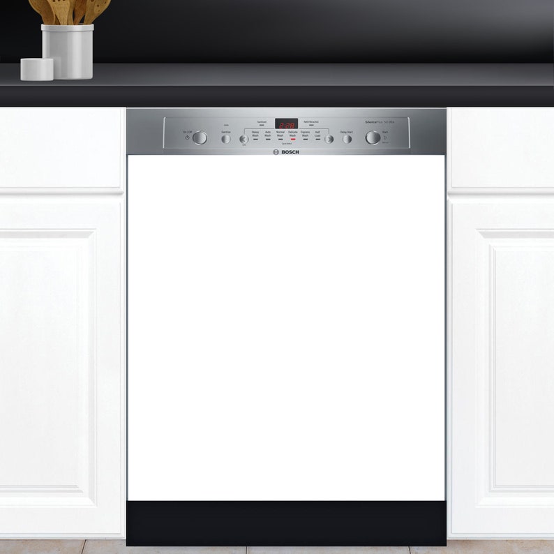 Dishwasher Cover Choose or Vinyl Decal Sticker Solid Etsy
