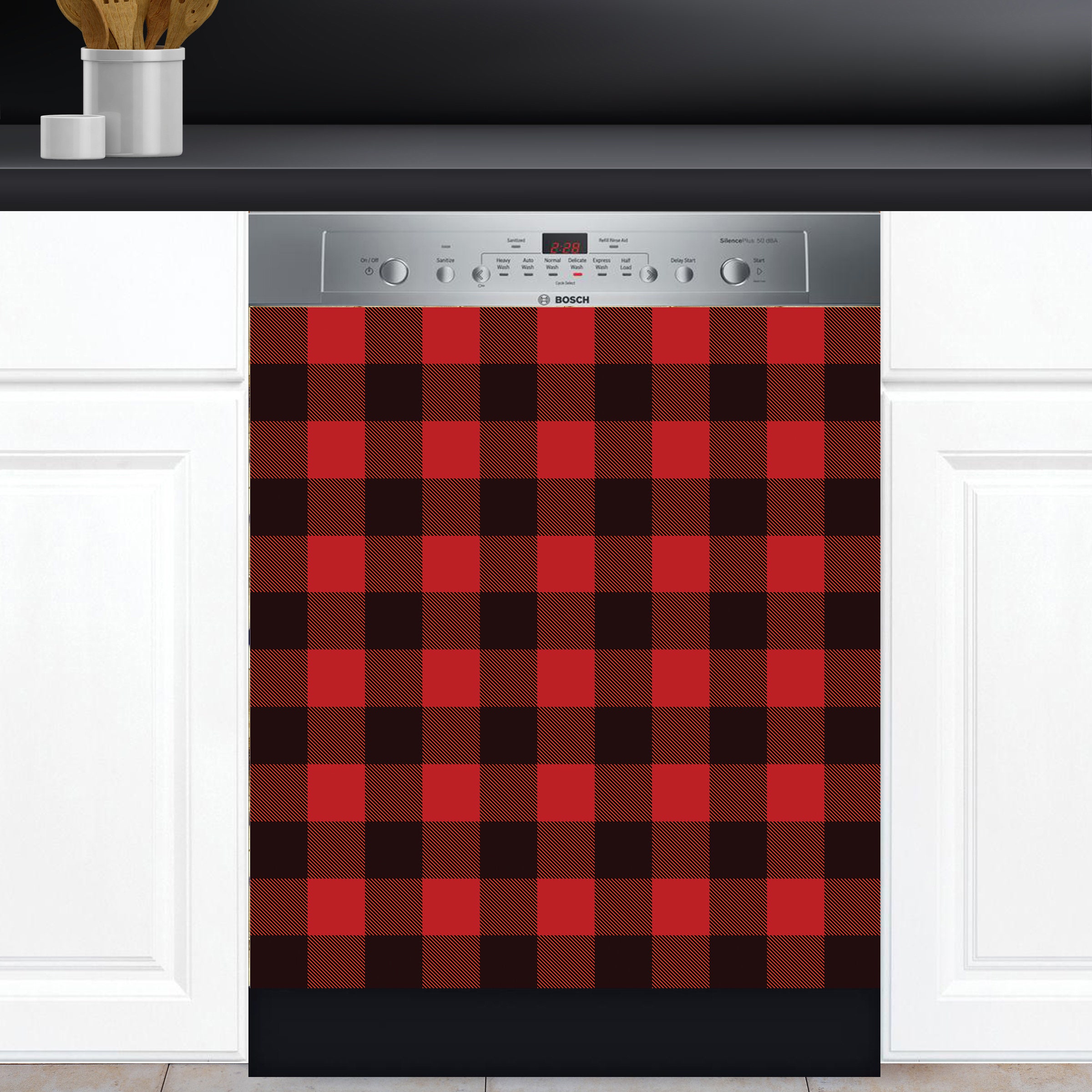 Dishwasher Cover Choose Or Vinyl Decal Sticker Black Etsy