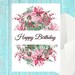 Happy Birthday Greeting Printable Card Instant Download - Etsy
