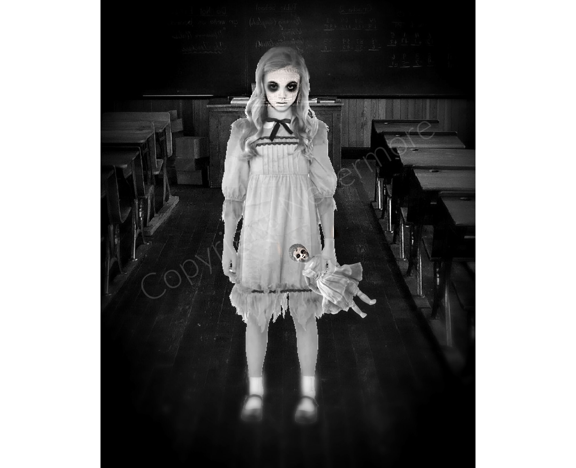 Creepy School Girl Creepy School Girl