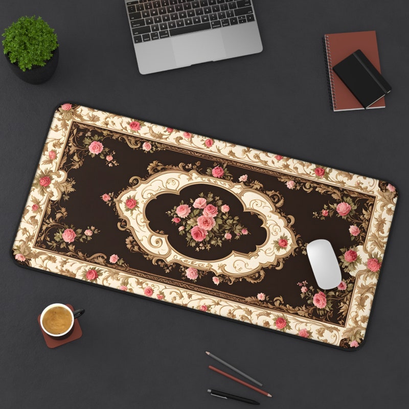 Persian Rug Desk Mat - Etsy