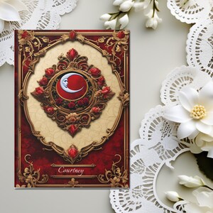 Velvet Moon Hardcover Personalized Journal Witchy Notebook Gothic Roses Manifestation Book Of Shadows Spell Book Custom Dark Academia