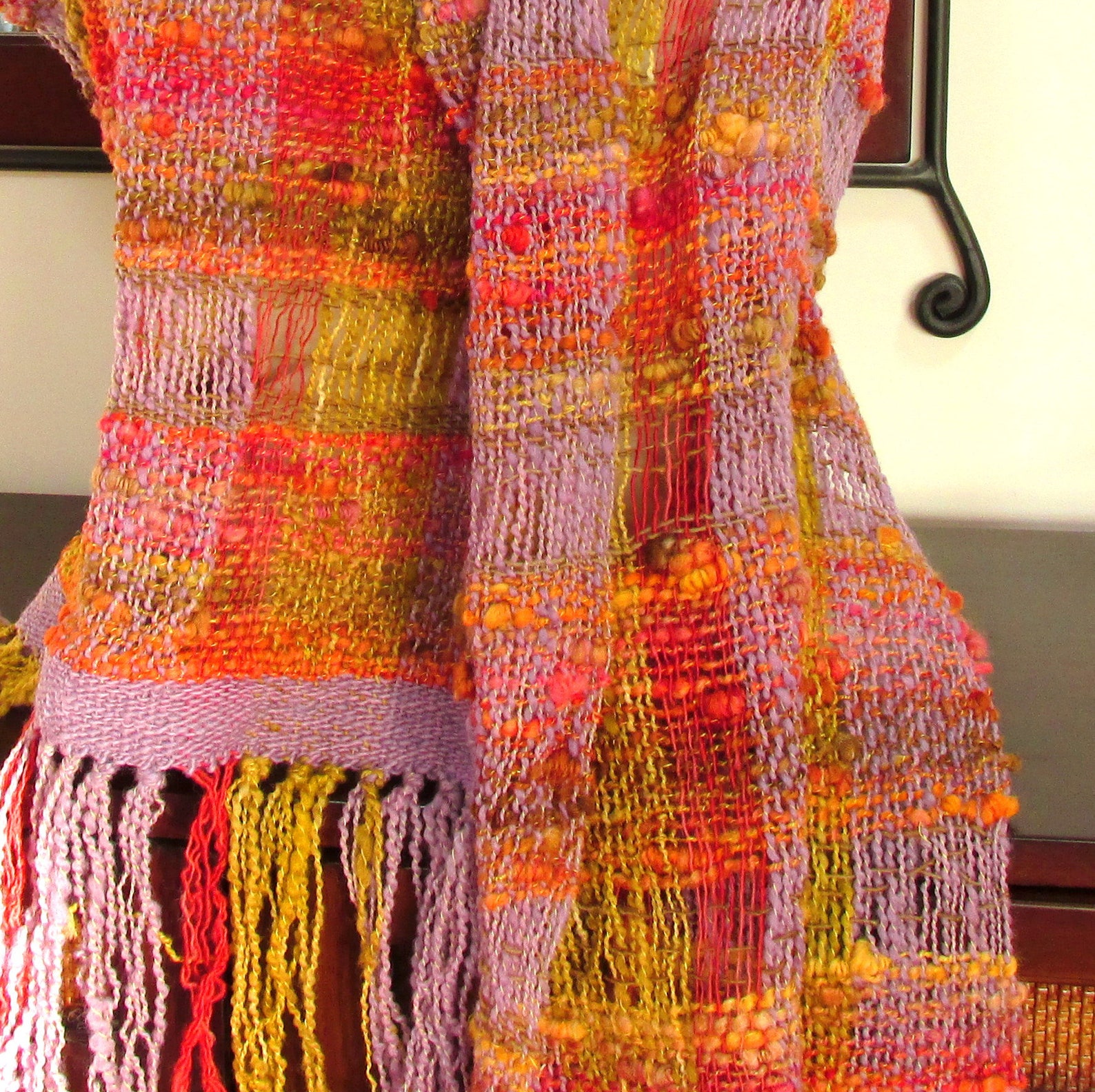 wool woven shawl