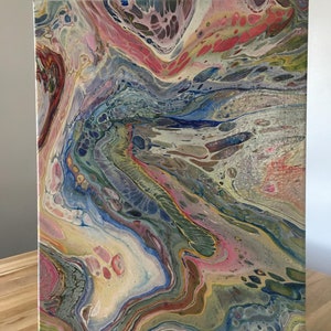 Arte Original. Pintura Acrilica sobre lienzo.16x20 pulgadas.