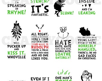 Download Grinch Quote Svg Etsy
