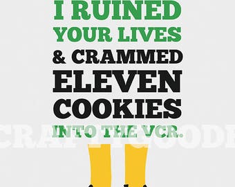 Eleven Cookies Christmas Sign | 8x10