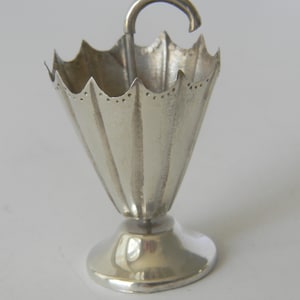 Vintage Sterling Silver Toothpick Holder - Etsy