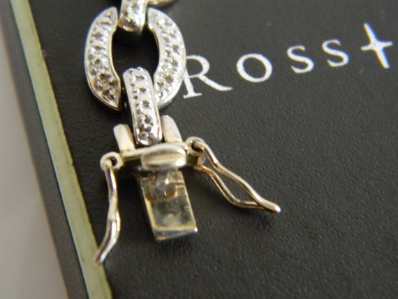 Ross Simons Solid 925 Sterling Silver, Flat "O" L… - image 3