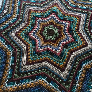 Custom Crochet Star Blanket Made to Order image 10