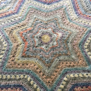 Custom Crochet Star Blanket Made to Order image 2