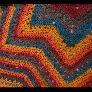 Custom Crochet Star Blanket Made to Order image 3