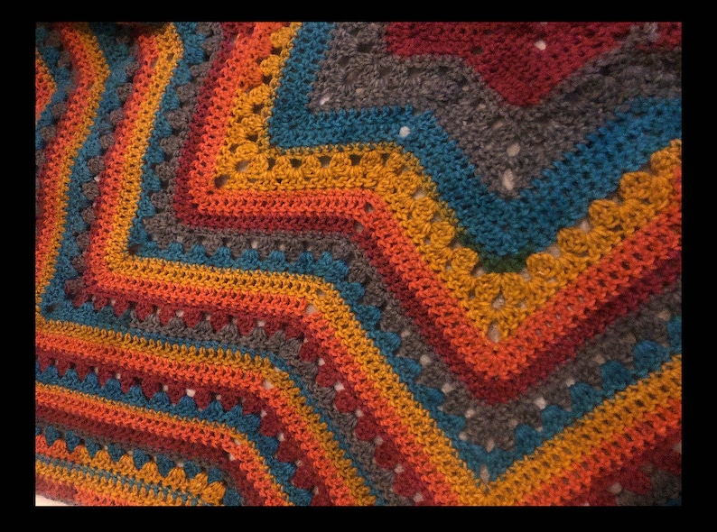 Custom Crochet Star Blanket Made to Order image 3