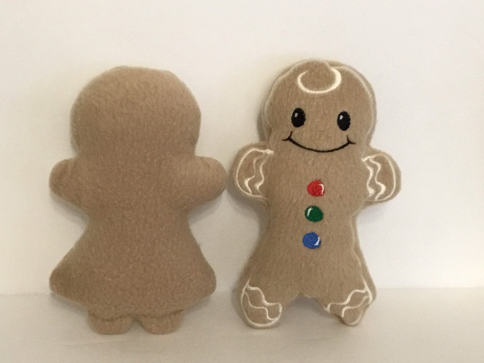 Gingerbread Boy or Girl Stuffie Plush Stuffed Cookie. Great - Etsy Canada