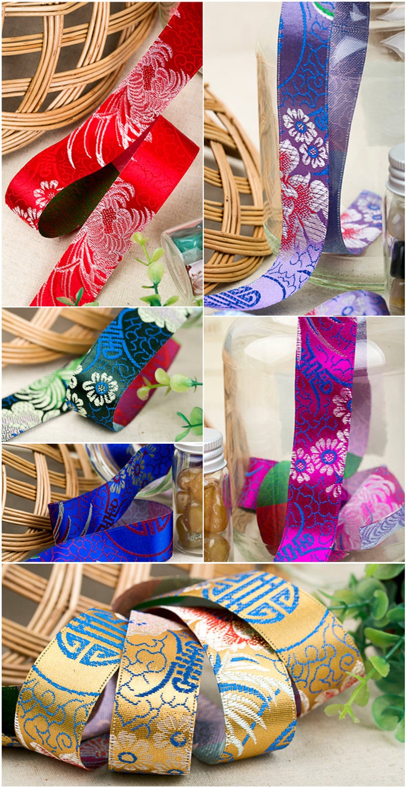 Korean Traditional Embroidered Ribbons/ 1 25mm Etsy