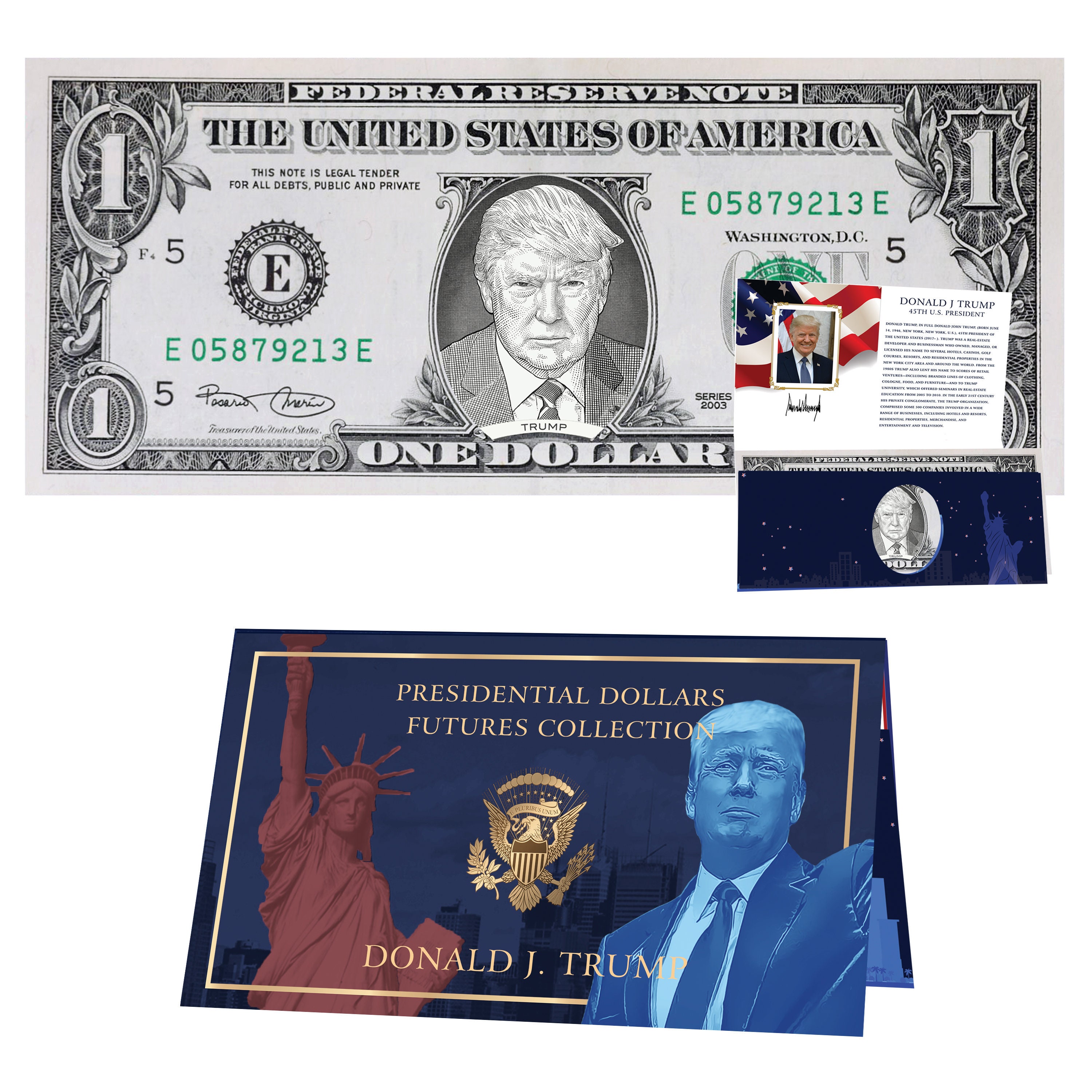 Donald Trump Official Dollar Bill W/ Presidential Currency - Etsy