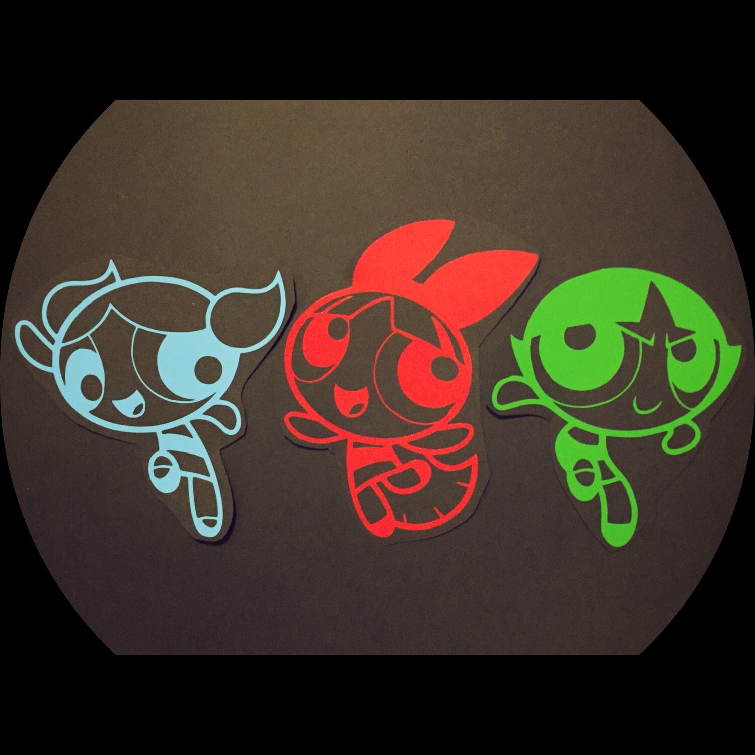 Powerpuff Girls Bubbles Vinyl Car Sticker Decal 2.5/"