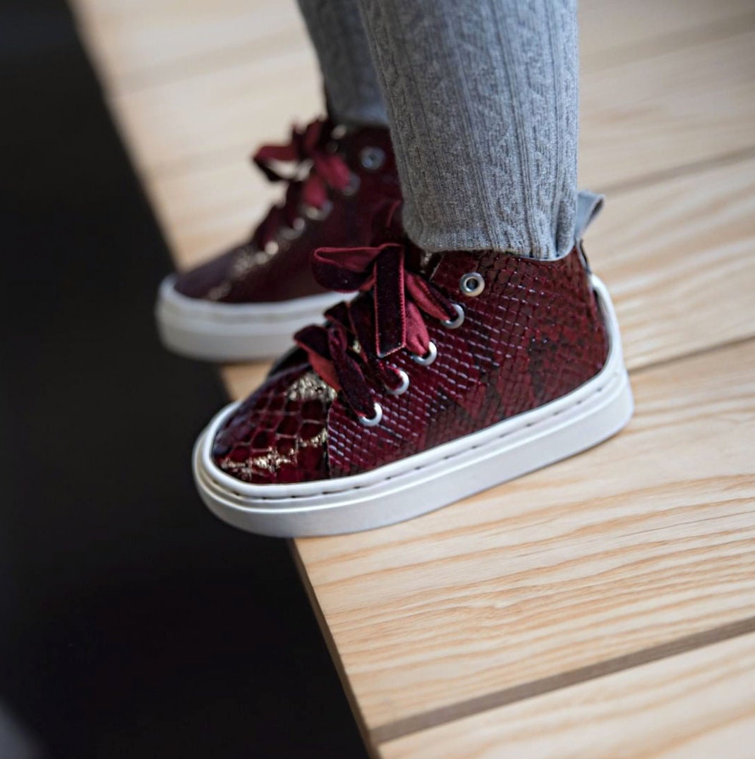 snakeskin sneakers