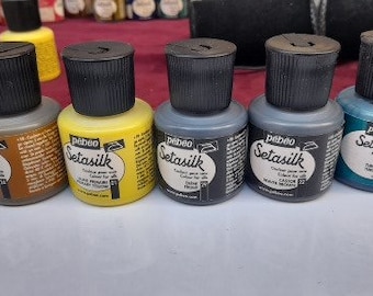 5  Pebeo SETASILK  paint new  45ml 8