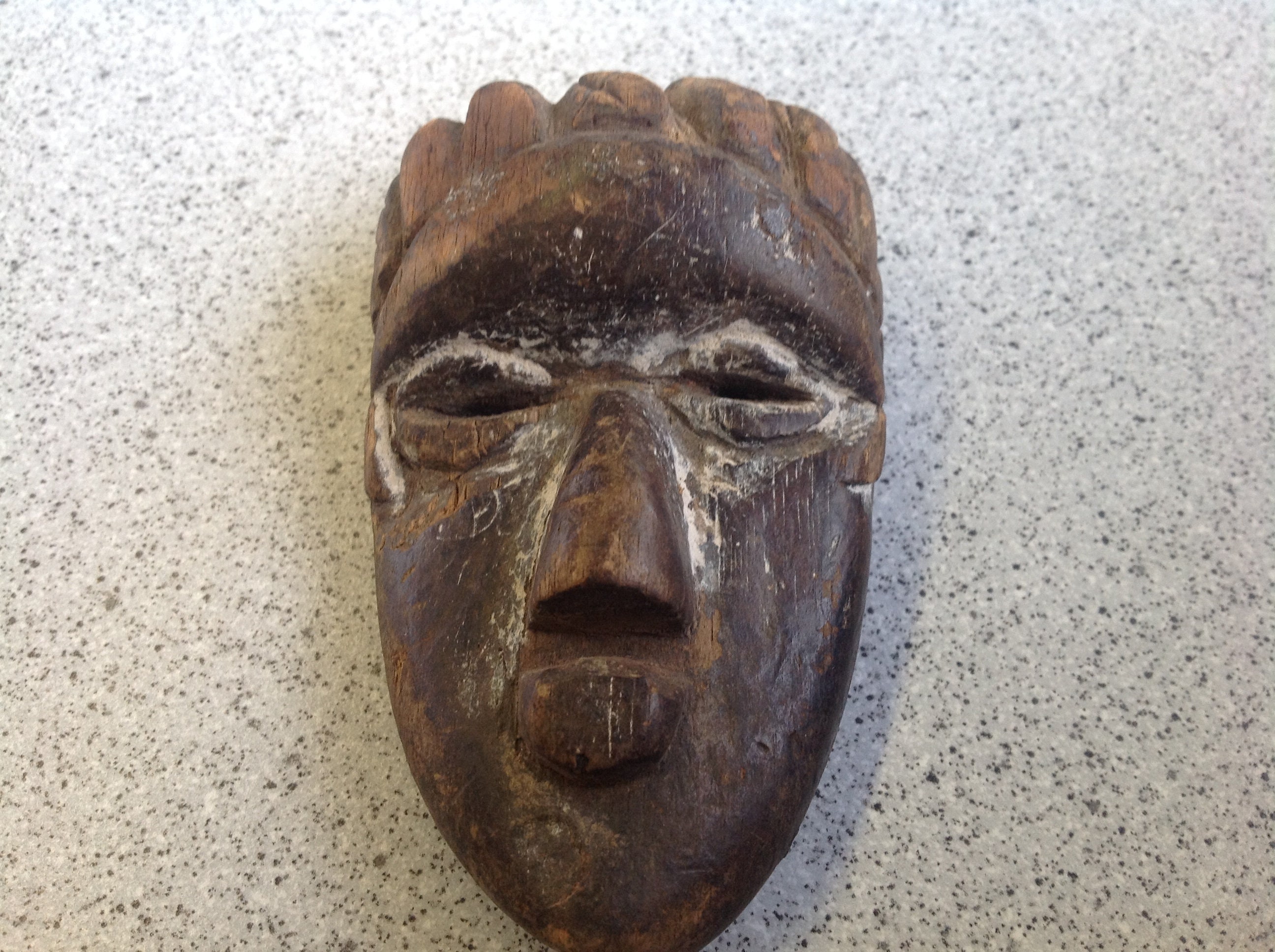 Ancient Dan Passport Mask| History Art Object| Ceremony Mini