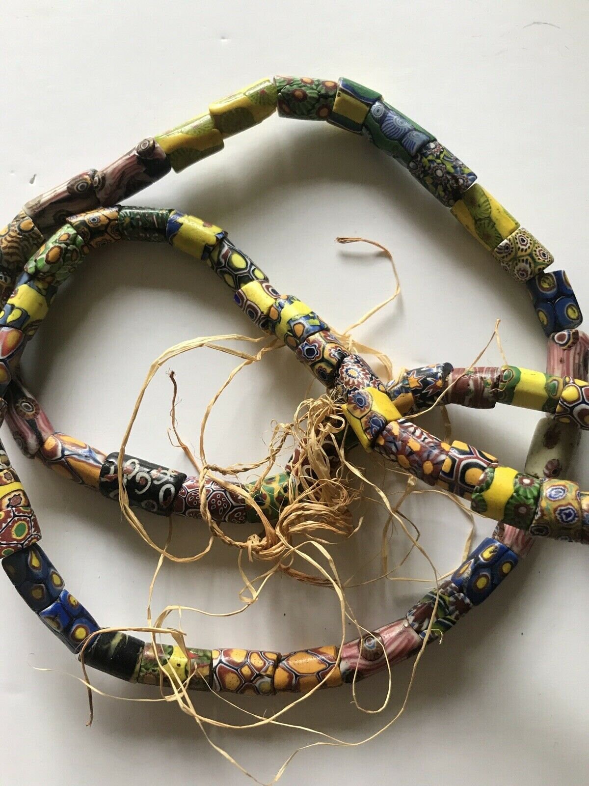 アンティーク　 トレードビーズネックレス アンティーク ベネチアン アフリカン トレード ビーズ ネックレス
