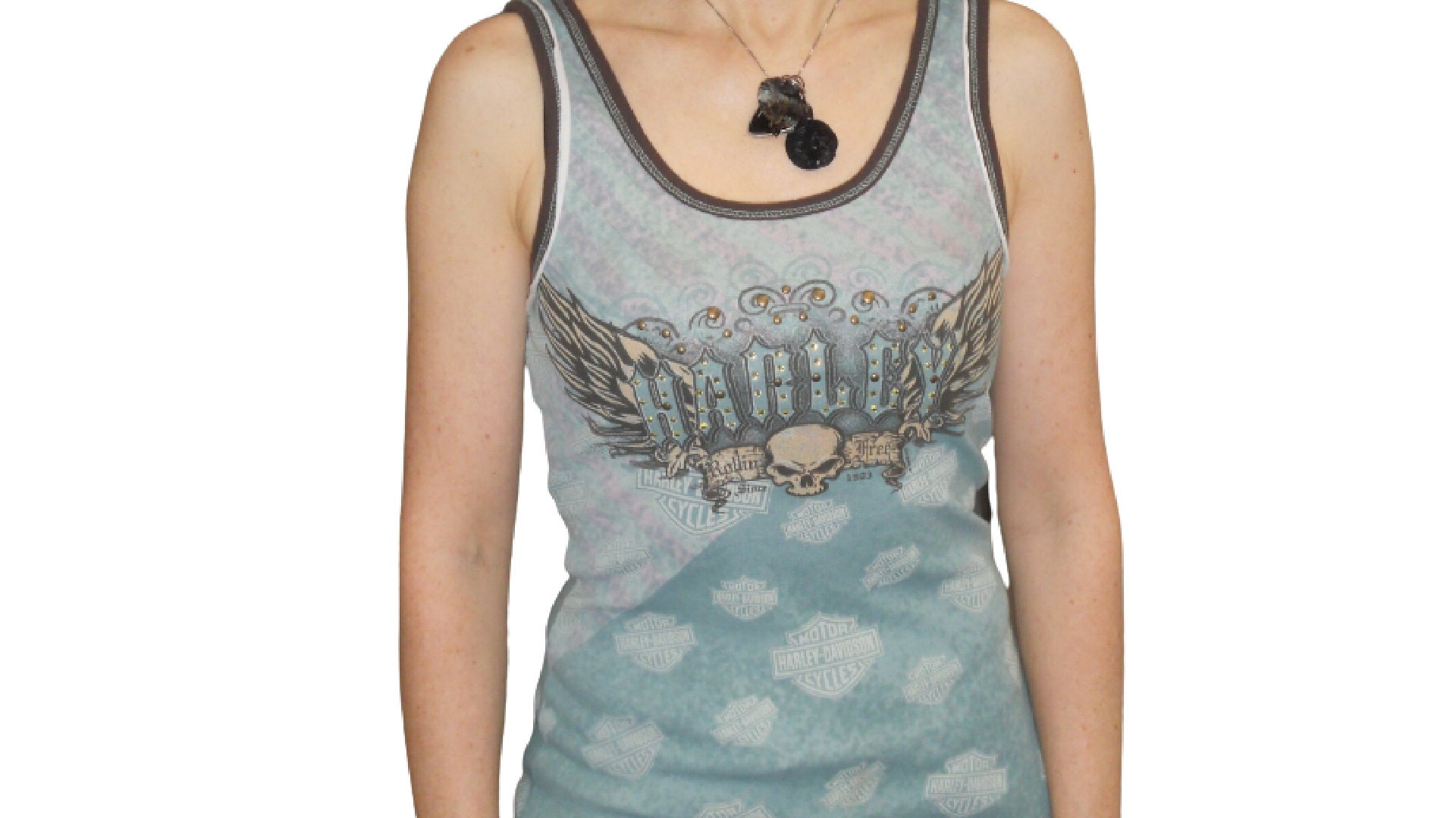 Harley-Davidson Tanktop Screamin' Eagle - Ribbed Design Größe S