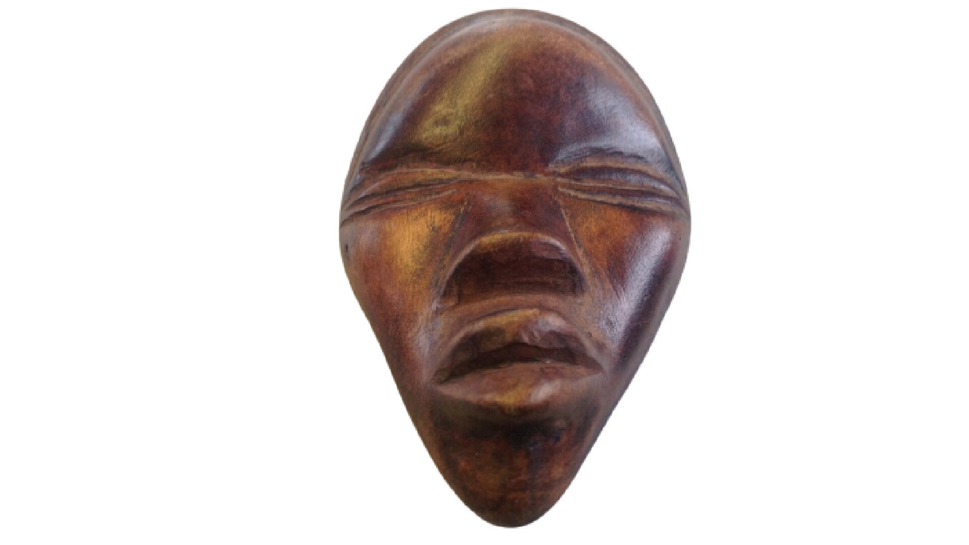 ダン族　old passport mask Dan Passport Mask, Miniature Passport Masks Cote D'ivoire