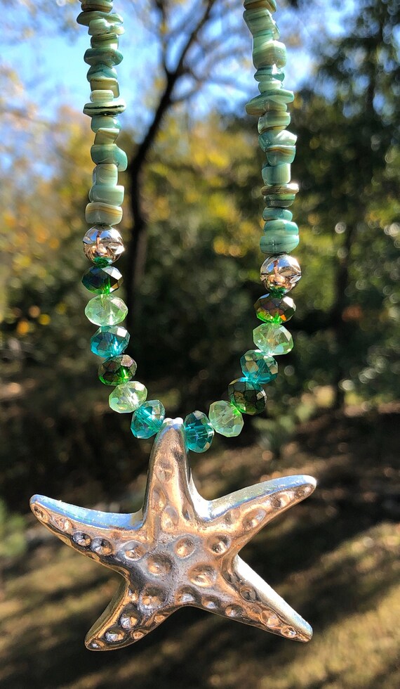 Etsy 2024 starfish necklace