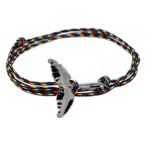 Paracord Whale Tail Wrap Rope Bracelet