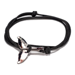 Paracord Whale Tail Wrap Rope Bracelet