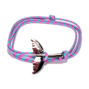 Paracord Whale Tail Wrap Rope Bracelet