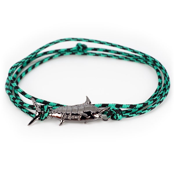 Paracord Marlin Fish Wrap Rope Bracelet